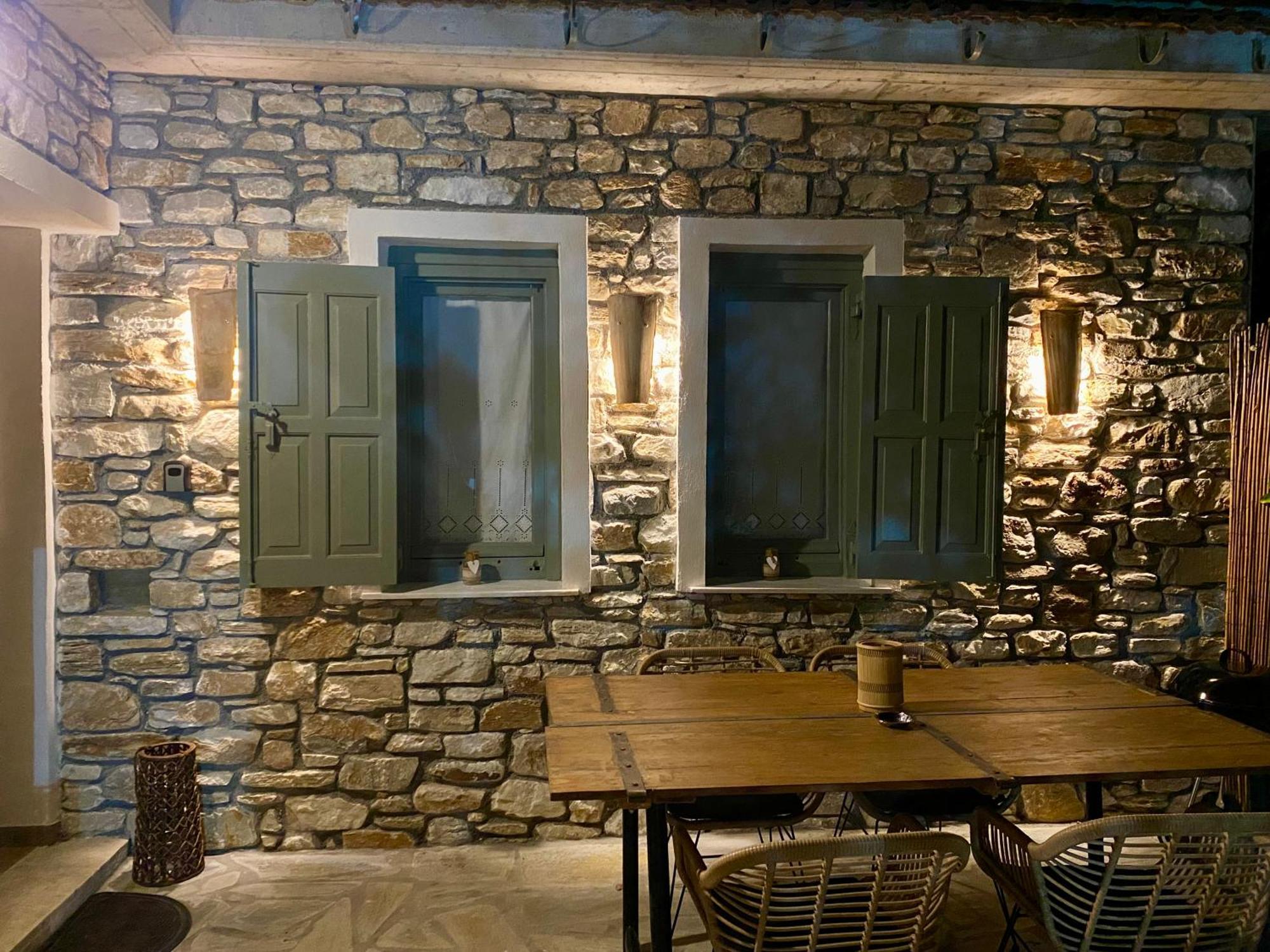 Villa Oneiropetra Luxury House Argalasti Exterior foto